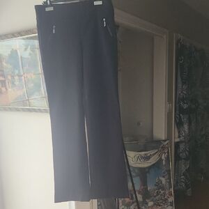 N24 Lulu lemon like pull-on ribbed very stretchy heavy pant by Denver Hayes
